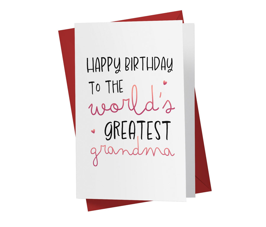 To The World's Greatest Grandpa | Sweet Birthday Card - Kartoprint