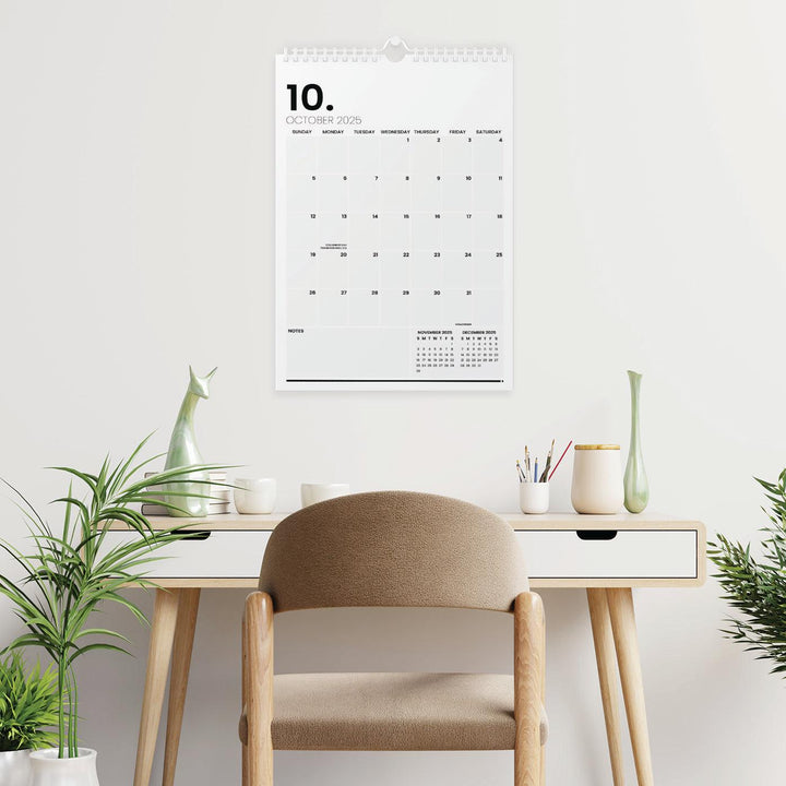 Minimalist Calendar 2024 | 18 Months | 11x17 - Kartoprint