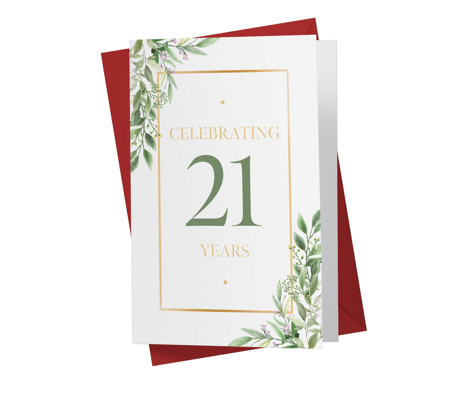 Eucalyptus | 21st Birthday Card - Kartoprint