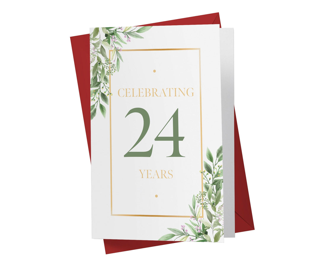 Eucalyptus | 24th Birthday Card - Kartoprint