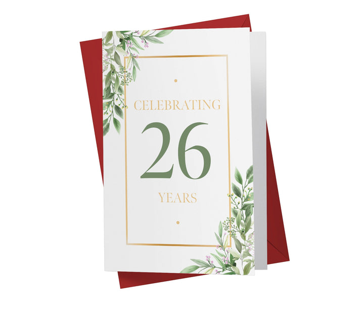 Eucalyptus | 26th Birthday Card - Kartoprint