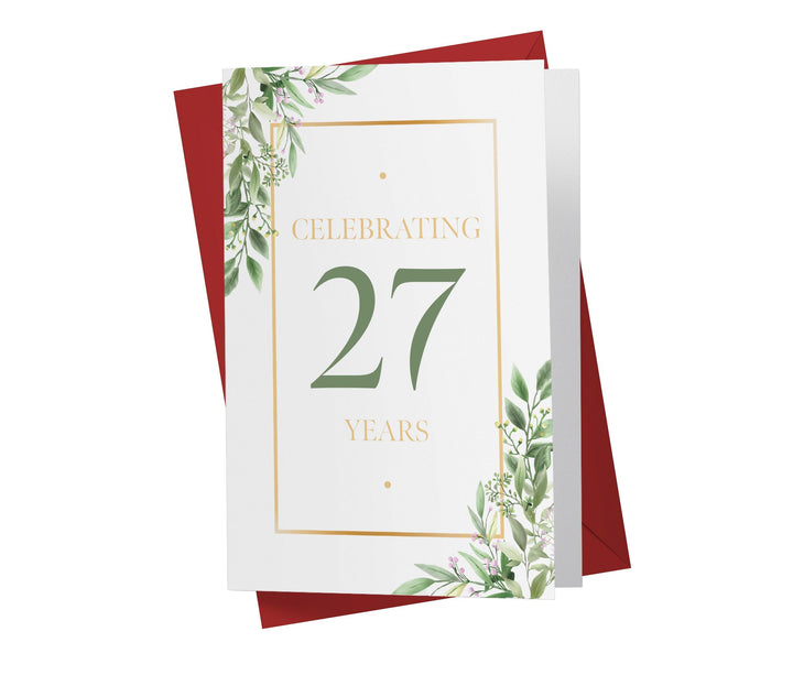Eucalyptus | 27th Birthday Card - Kartoprint