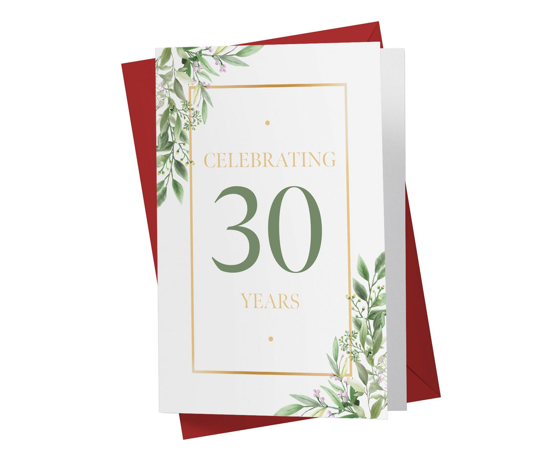 Eucalyptus | 30th Birthday Card - Kartoprint