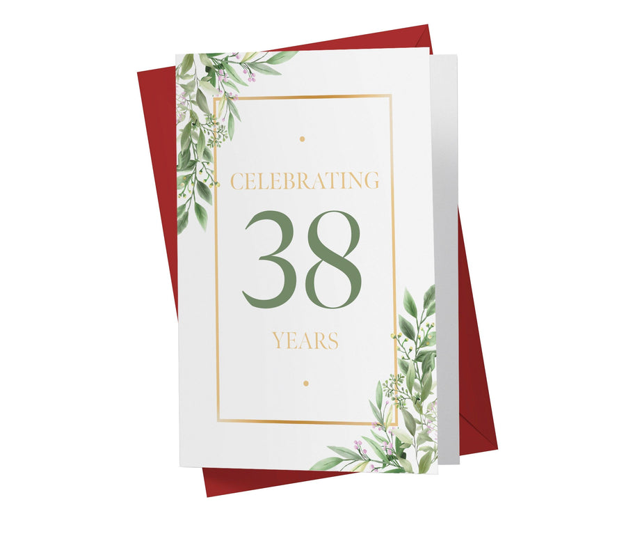 Eucalyptus | 38th Birthday Card - Kartoprint