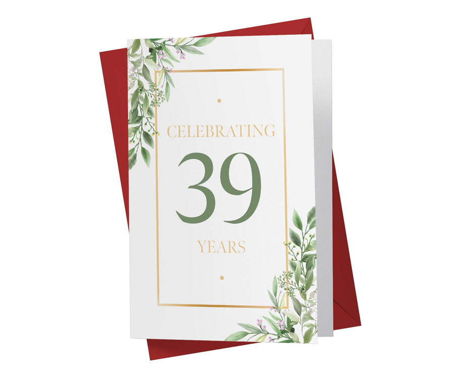 Eucalyptus | 39th Birthday Card - Kartoprint