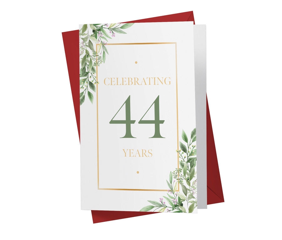 Eucalyptus | 44th Birthday Card - Kartoprint