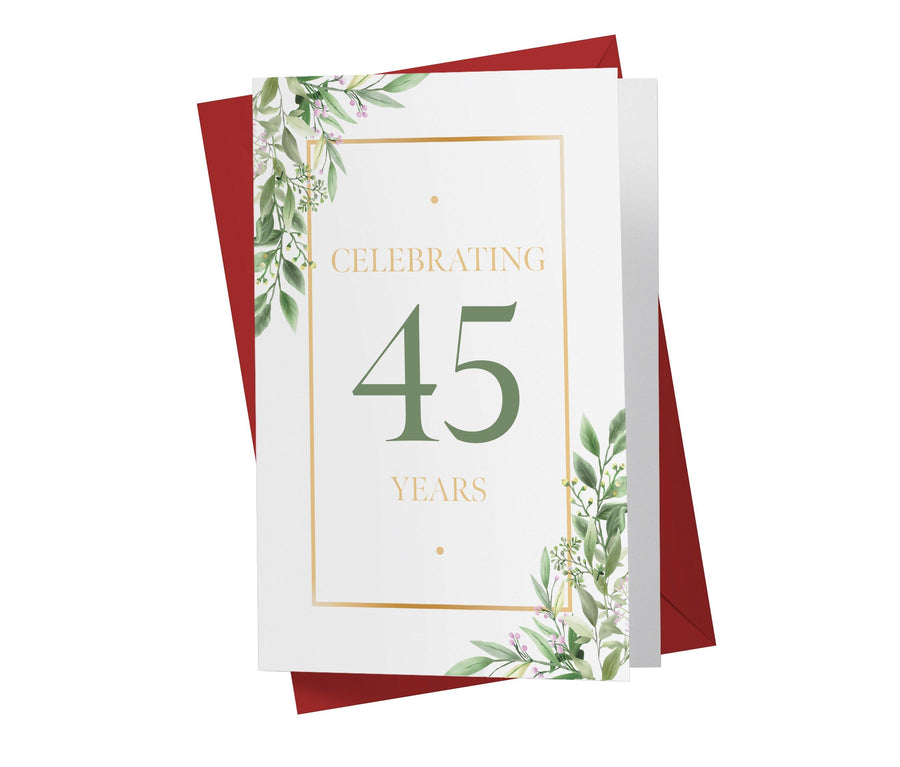 Eucalyptus | 45th Birthday Card - Kartoprint