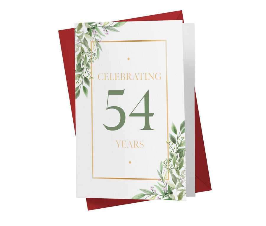 Eucalyptus | 54th Birthday Card - Kartoprint