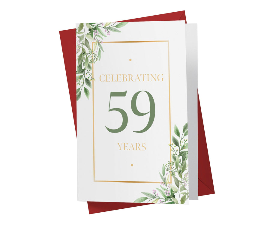 Eucalyptus | 59th Birthday Card - Kartoprint