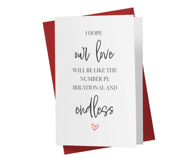 Endless Love, Valentine Card | Sweet Birthday Card - Kartoprint