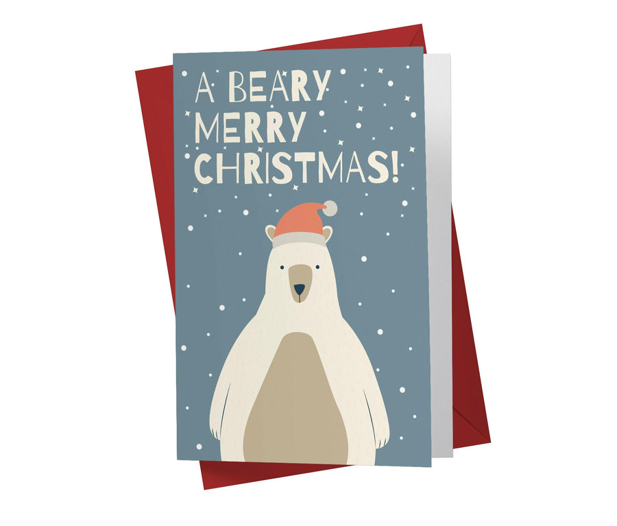 Beary Christmas |Funny Christmas Card - Kartoprint