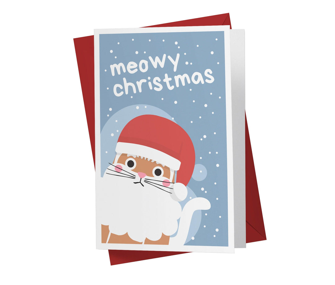Cat Christmas | Funny Christmas Card - Kartoprint