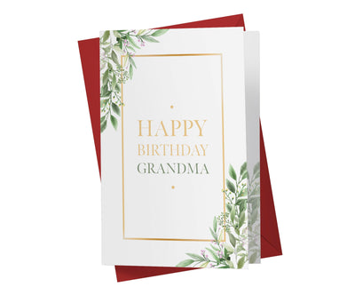Eucalyptus Grandmom | Sweet Birthday Card - Kartoprint