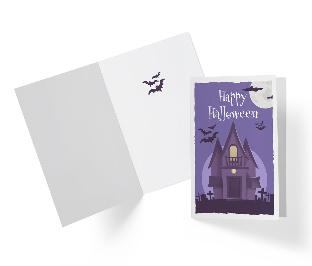 Haunted House | Halloween Greeting Card - Kartoprint