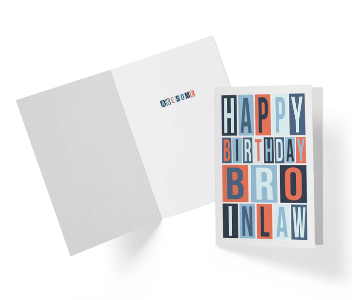 Happy Birthday Brother-in-law | Sweet Birthday Card - Kartoprint