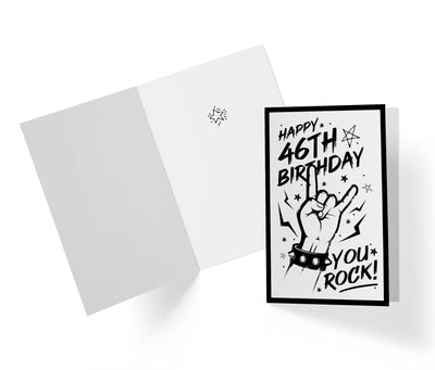 You Rock | 46th Birthday Card - Kartoprint