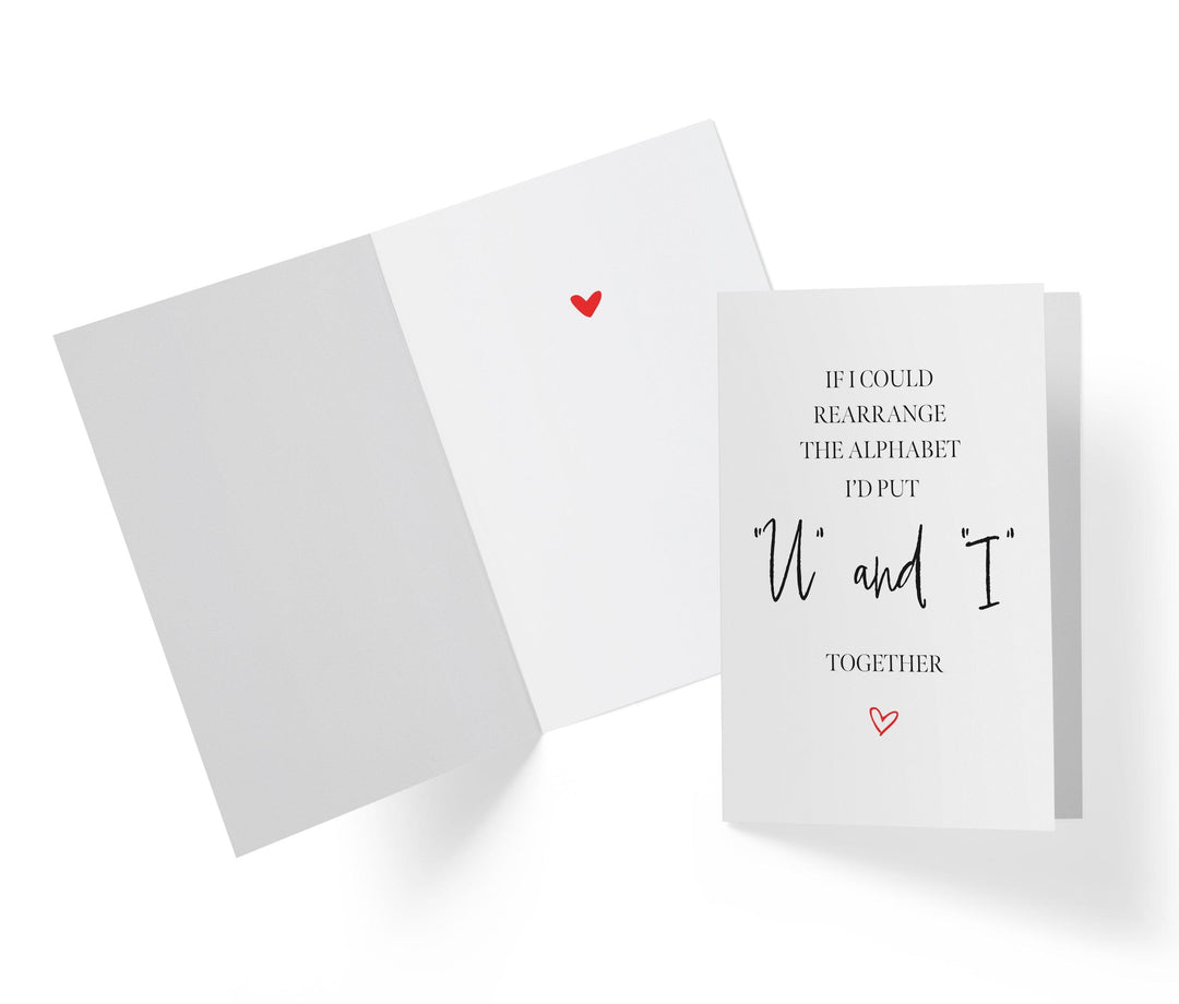 You And I, Valentine Card | Sweet Birthday Card - Kartoprint