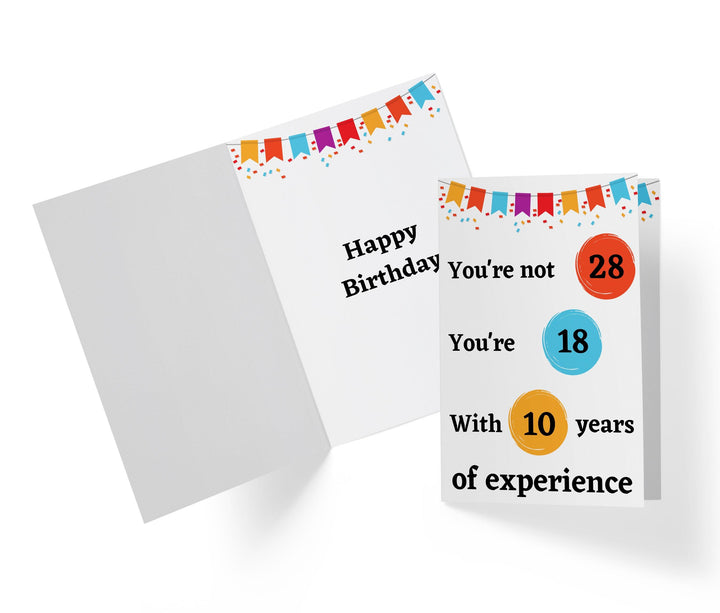 Years Of Experience | 28th Birthday Card - Kartoprint