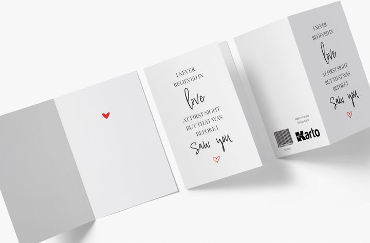 Love At First Sight, Valentine Card | Sweet Birthday Card - Kartoprint