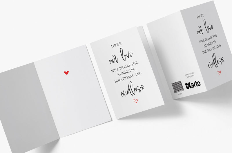 Endless Love, Valentine Card | Sweet Birthday Card - Kartoprint