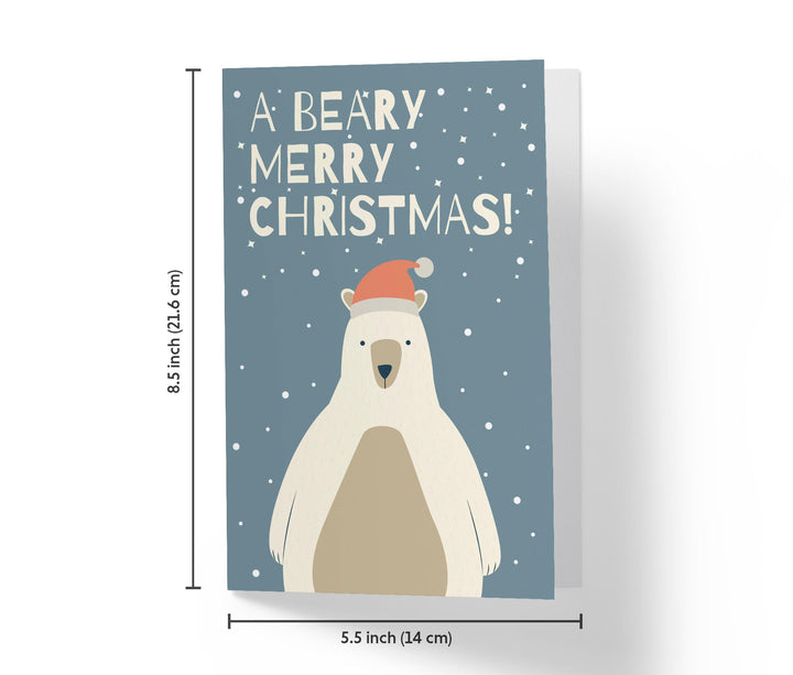 Beary Christmas |Funny Christmas Card - Kartoprint