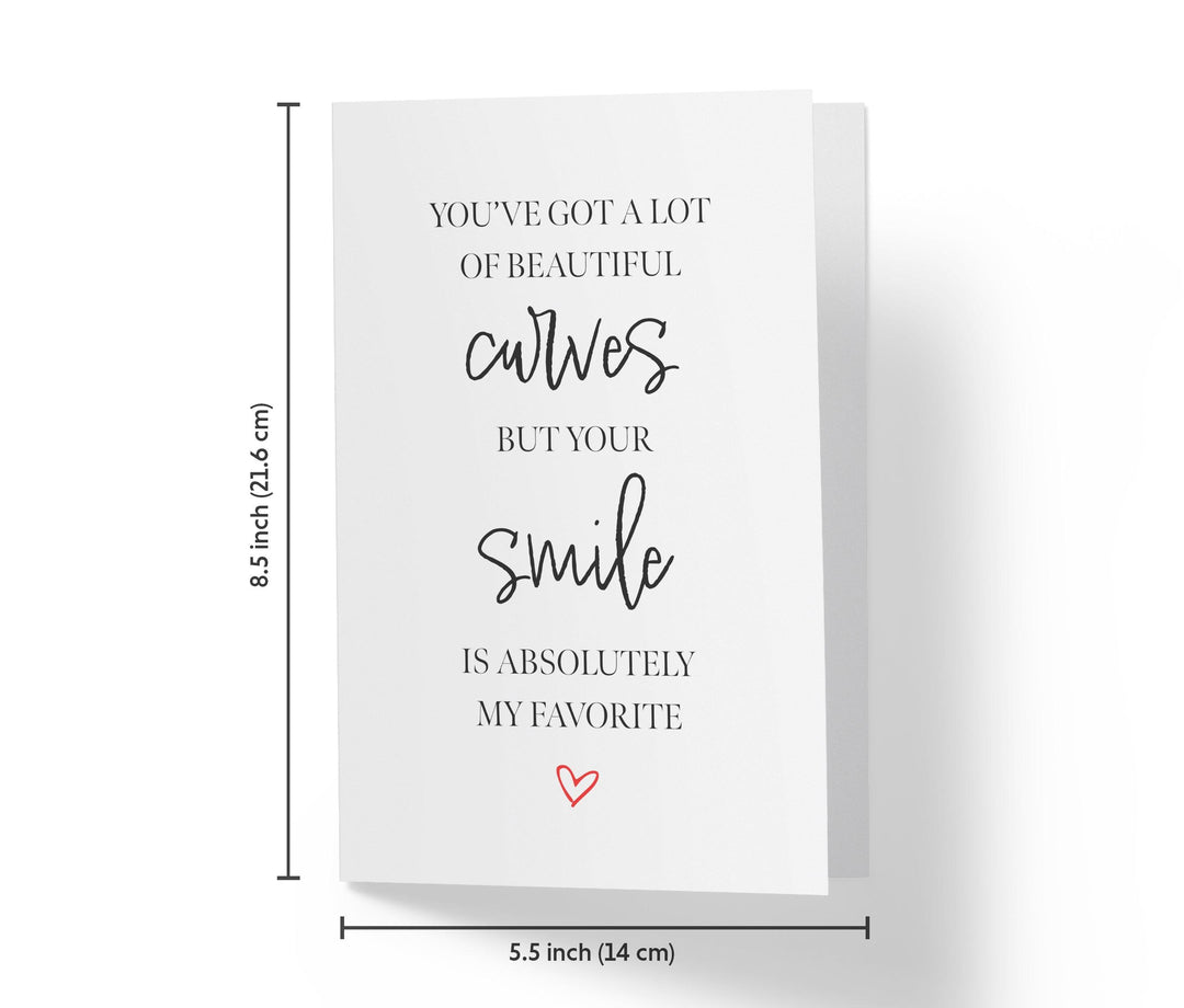 Beautiful Smile, Valentine Card | Sweet Birthday Card - Kartoprint
